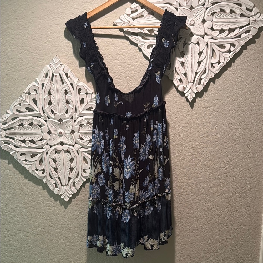 Free People Intimately Bali Wild Daisy Slip Dress